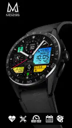MD295 Analog watch face screenshot