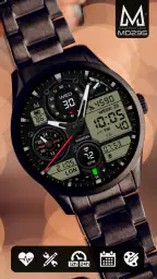 MD295 Analog watch face screenshot