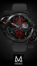MD301 Hybrid watch face screenshot