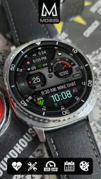 MD335 Hybrid watch face screenshot
