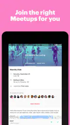 Meetup: 내 주변 이벤트 찾기 screenshot