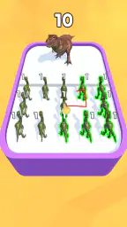 Merge Master - 공룡 게임 screenshot
