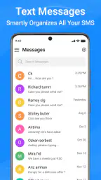 Messages: Text SMS screenshot