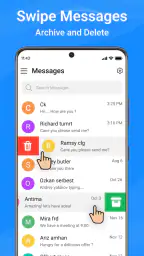 Messages: Text SMS screenshot