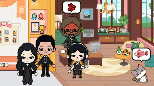 Mia World: Life Sims 어린이 가족게임 screenshot