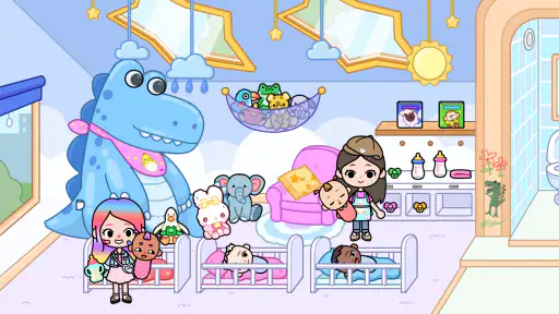 Mia World: Life Sims 어린이 가족게임 screenshot