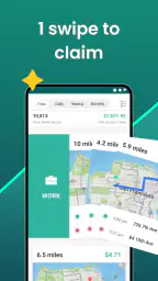 Mileage Tracker Log: Everlance screenshot