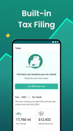 Mileage Tracker Log: Everlance screenshot