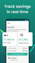 Mileage Tracker Log: Everlance screenshot