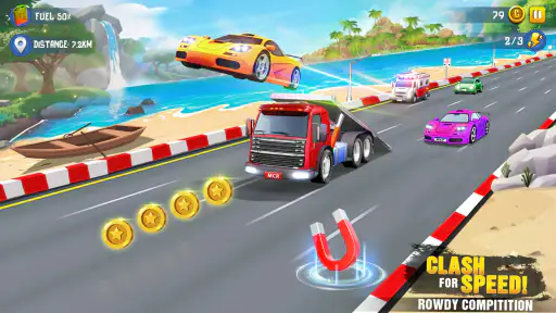 Mini Car Racing - 자동차게임 screenshot