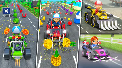 Mini Car Racing - 자동차게임 screenshot
