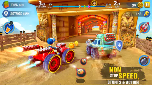 Mini Car Racing - 자동차게임 screenshot
