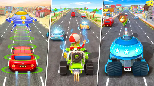 Mini Car Racing - 자동차게임 screenshot