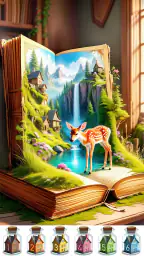 MiniMagic Coloring Book screenshot