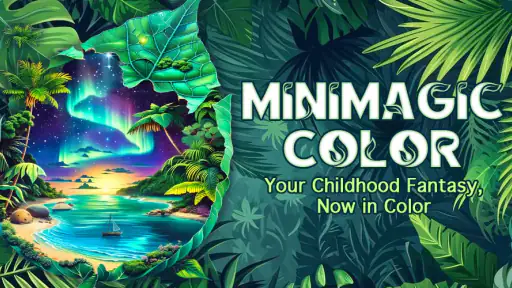 MiniMagic Coloring Book screenshot