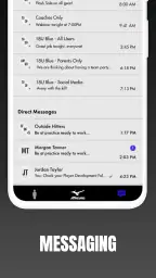 Mizuno Team App screenshot