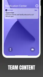 Mizuno Team App screenshot