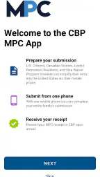Mobile Passport Control screenshot