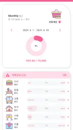 Money+가계부: 작고 신선한 오프라인 가계부 screenshot