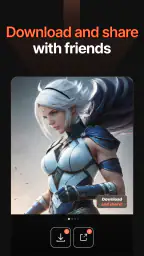 Mosaica AI avatars and filters screenshot