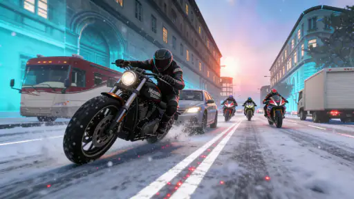 Motor Bike: Xtreme Races screenshot