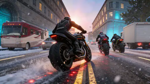 Motor Bike: Xtreme Races screenshot