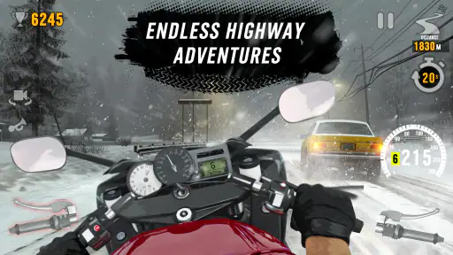 Motor tour: 트래픽 레이서 screenshot