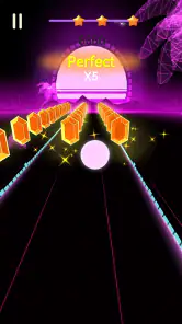 Music Ballz Hop: 바운싱 볼 리듬 게임 screenshot