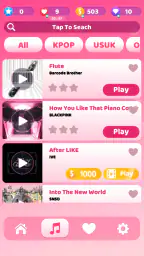 Music Piano Tiles - Kpop UsUk screenshot