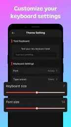 My Keyboard: Themes & Fonts screenshot