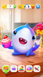 My Shark - 가상 애완동물 게임 screenshot