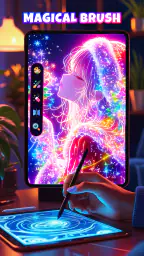 Neon Brush - 네온그림 screenshot