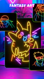 Neon Brush - 네온그림 screenshot
