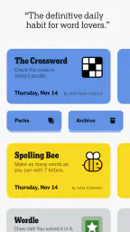 NYT Games: Wordle & Crossword screenshot