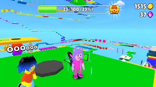 Obby Parkour: Runner Game screenshot