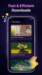 Offline Video Player - Browser screenshot