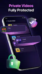 Offline Video Player - Browser screenshot