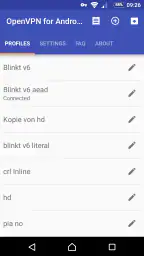 OpenVPN for Android screenshot