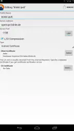OpenVPN for Android screenshot