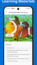 PADI screenshot