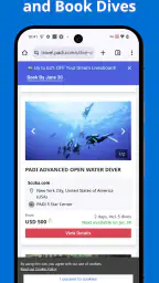 PADI screenshot