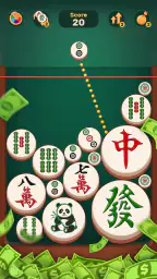 Panda Merge Mahjong screenshot