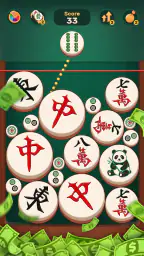 Panda Merge Mahjong screenshot