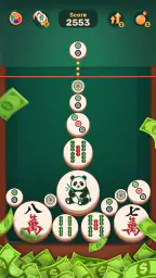 Panda Merge Mahjong screenshot