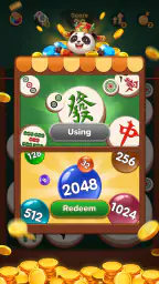 Panda Merge Mahjong screenshot
