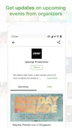 Peatix screenshot