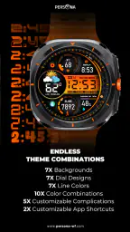 PER009 Sport Watch Face Mesa screenshot