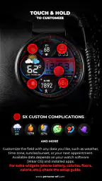 PER009 Sport Watch Face Mesa screenshot