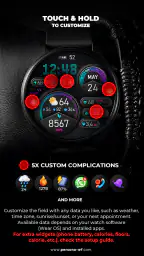 PER15 Sport Digital Watch Face screenshot