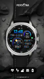 PER15 Sport Digital Watch Face screenshot